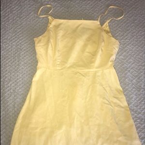 forever 21 yellow dress